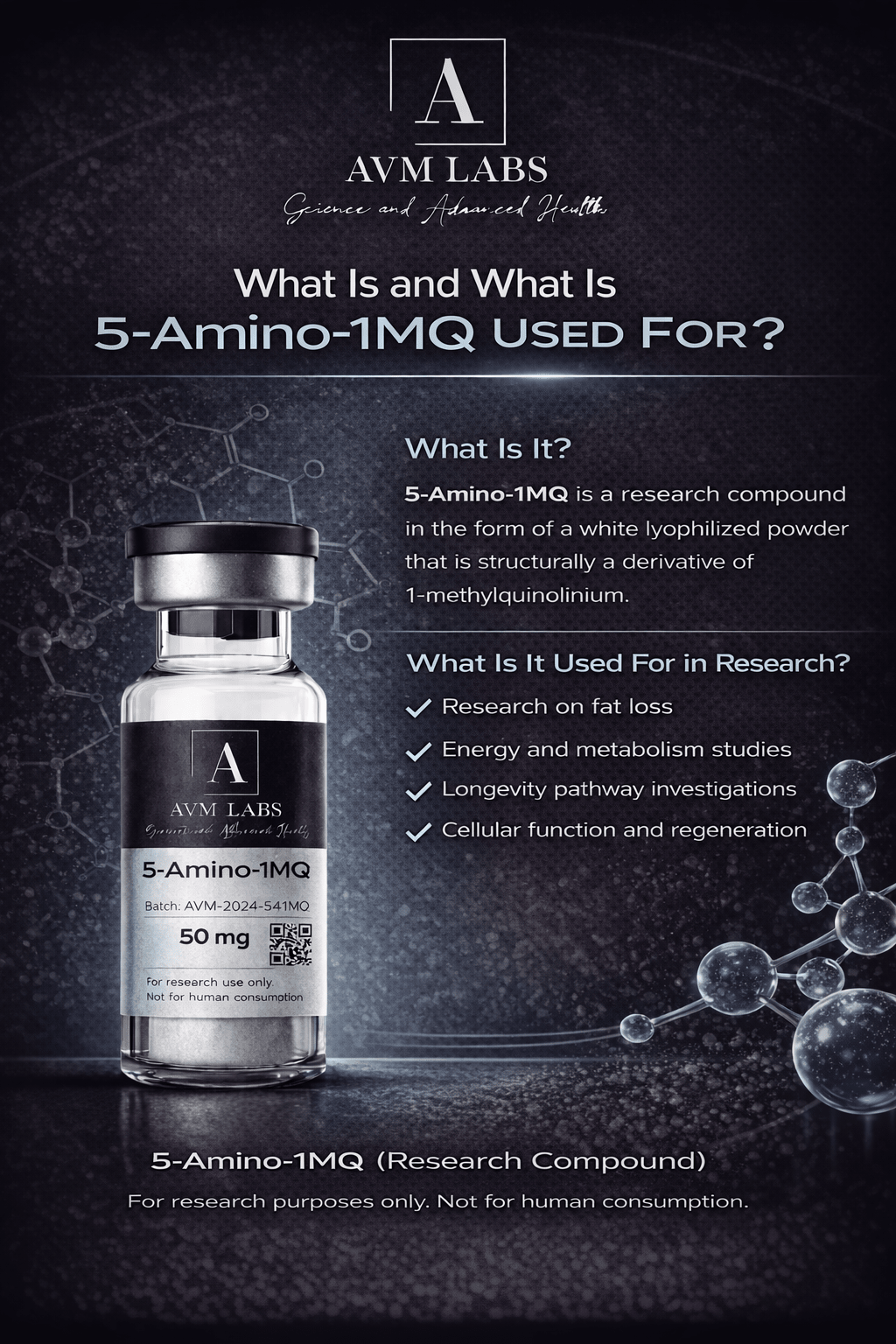 5 - Amino - 1MQ - AVM Labs USAAVM Labs USA