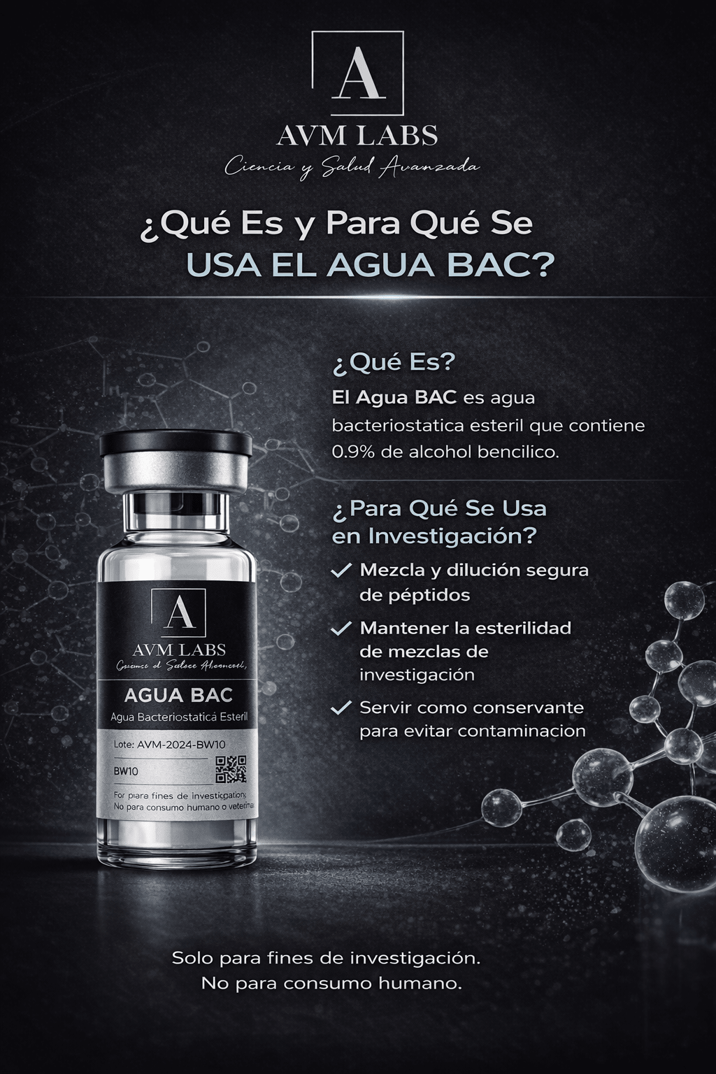 BAC water - AVM Labs USAAVM Labs USA