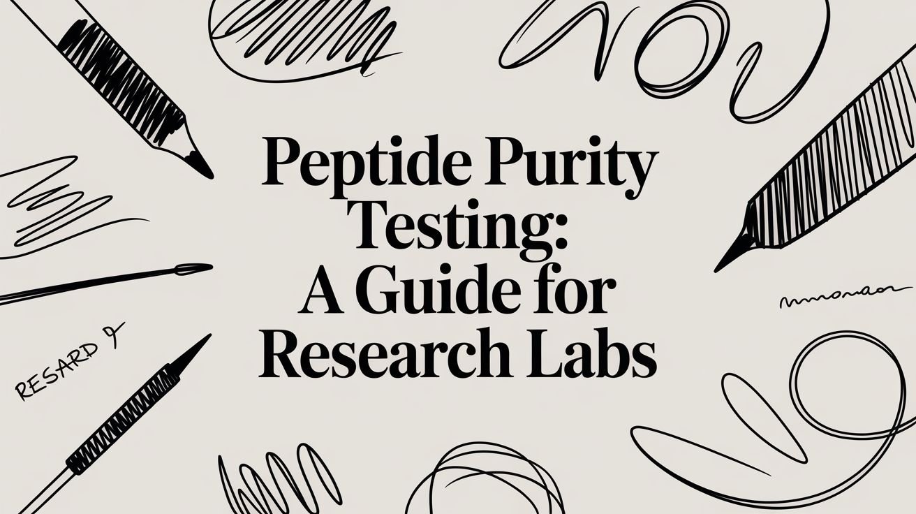 Purity Testing Peptide Purity Testing: A Guide for Research Labs - AVM Labs USA