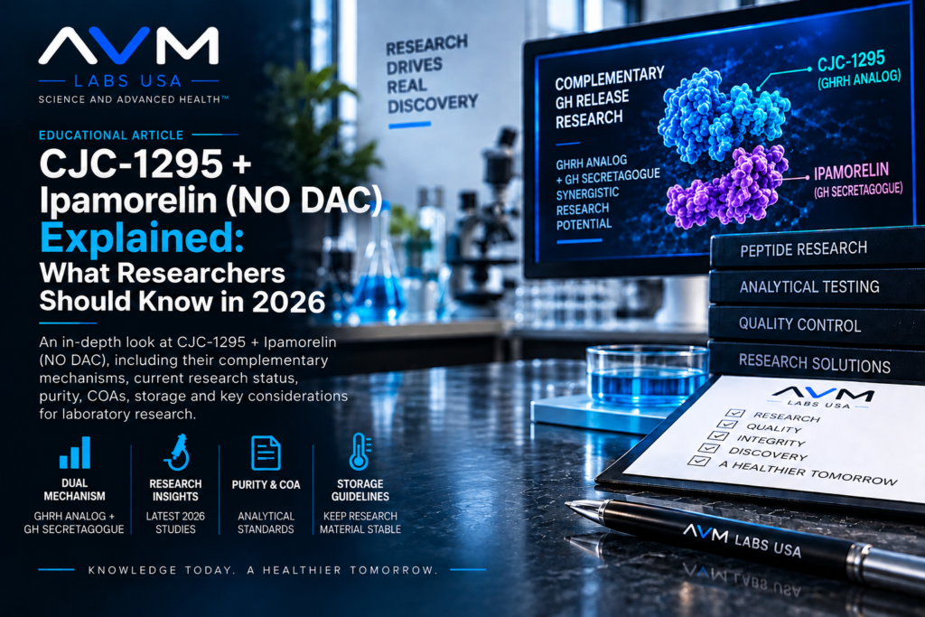 CJC-1295 + Ipamorelin (NO DAC) Research: What Researchers Should Know in 2026 cjc 1295 + ipamorelin (no dac) blog