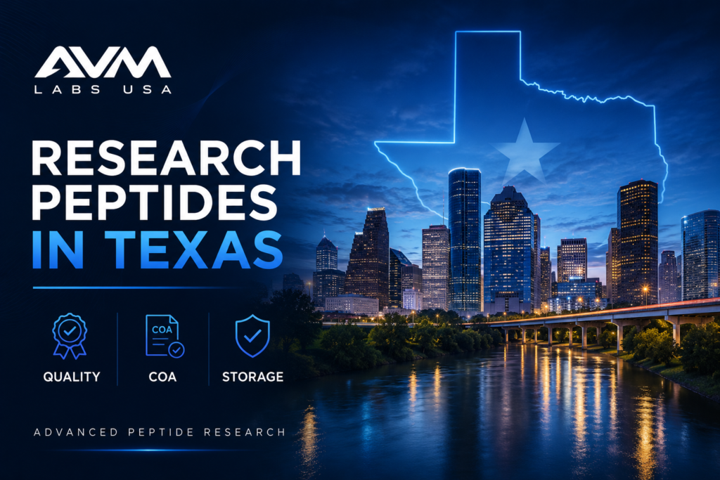 Research Peptides in Texas – AVM Labs USA