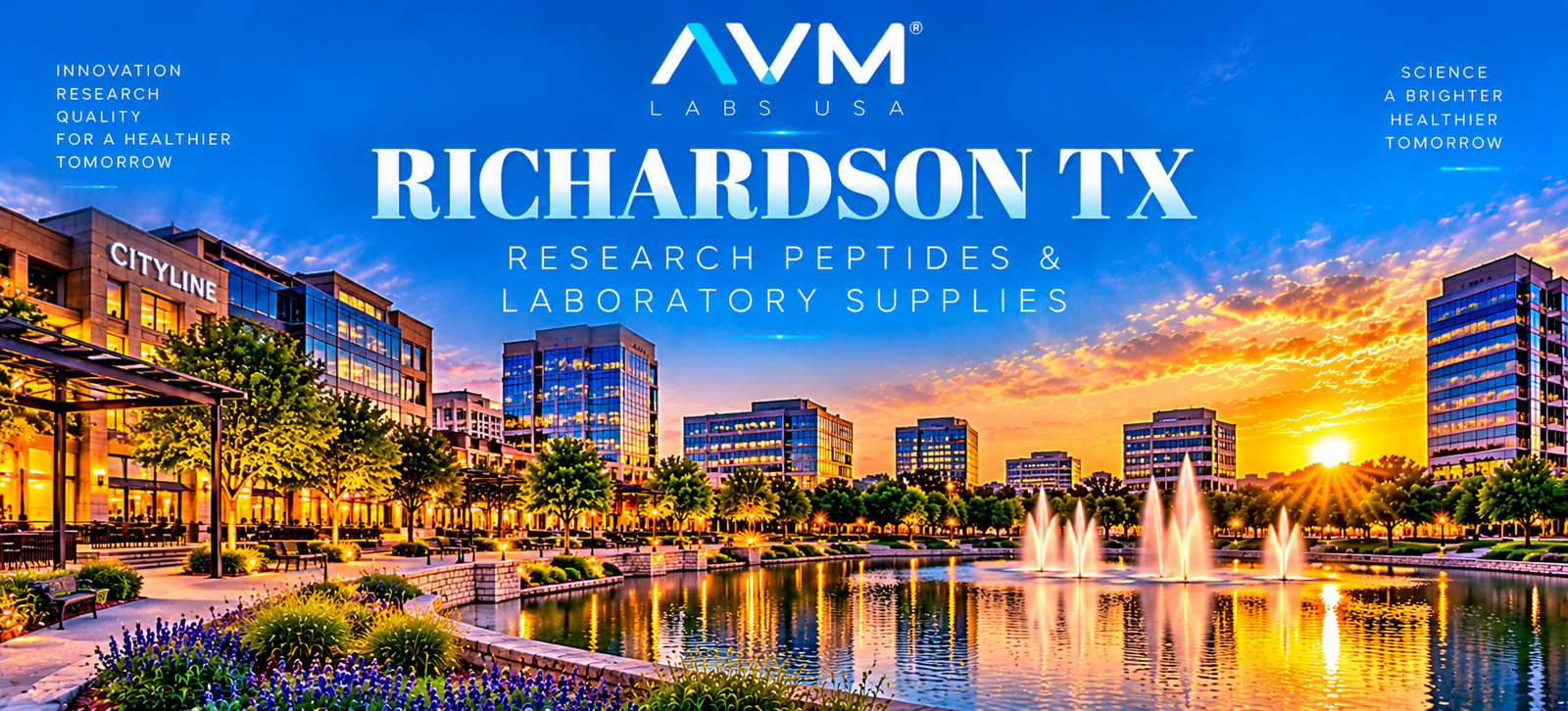 Research Peptides in Richardson, Texas richardson baner
