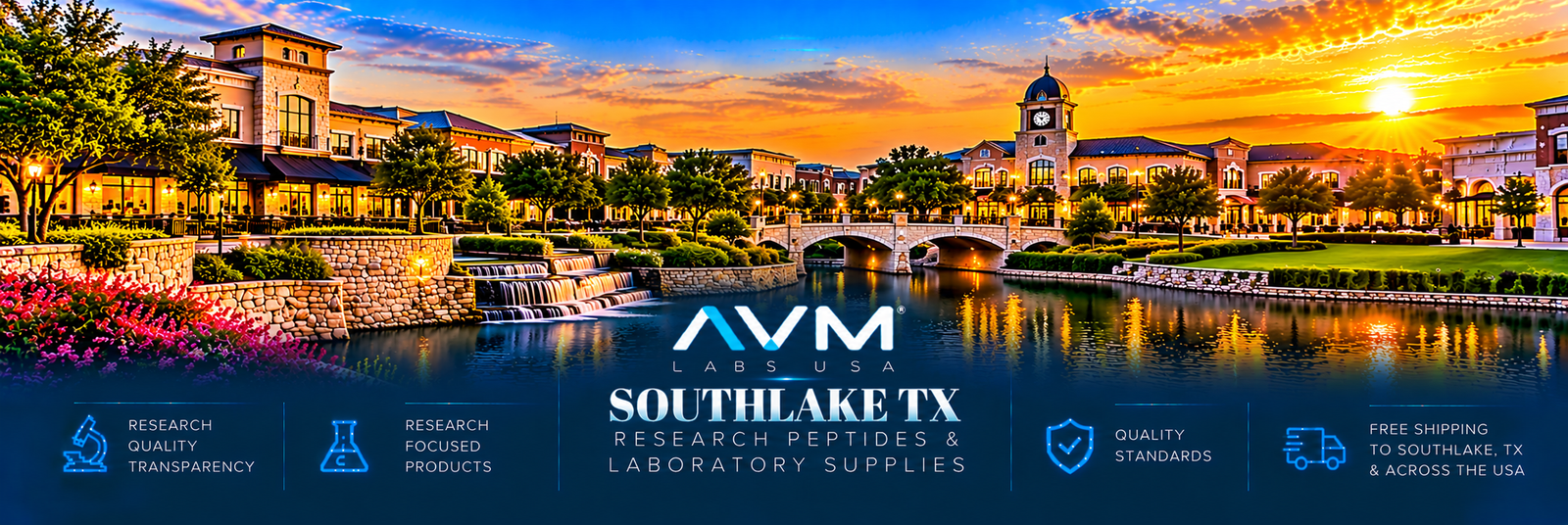 Research Peptides in Southlake, Texas southlake footer