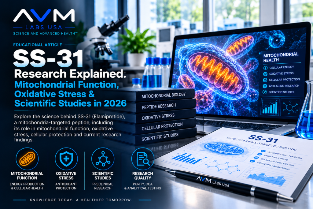 SS-31 Research Explained: Mitochondrial Function, Oxidative Stress & Scientific Studies in 2026 ss 31 blog